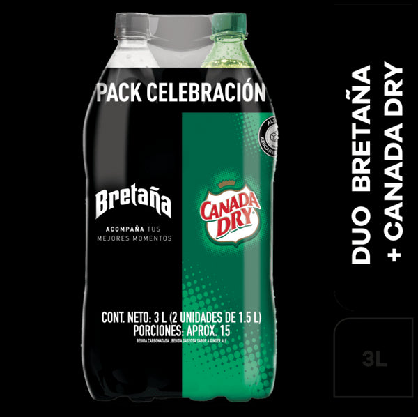 GASEOSA POSTOBON 1.5L BRETANA+CANA 1.5L